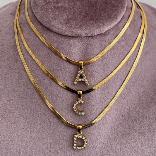 Initial letter necklace 2.0