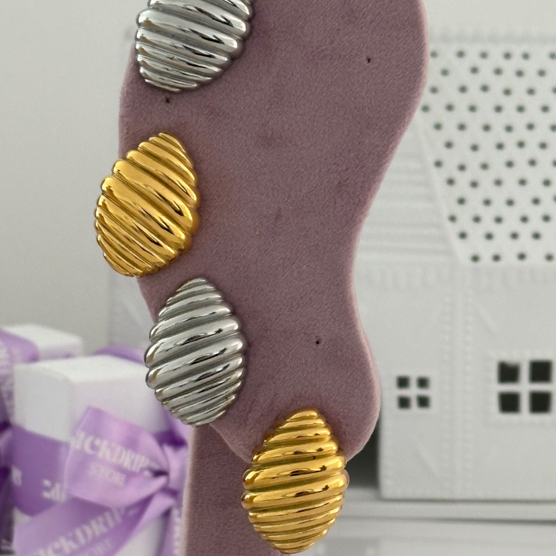 Frosty earrings