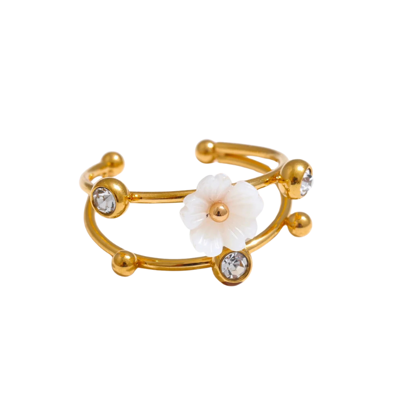 Sunbeam halo Ring