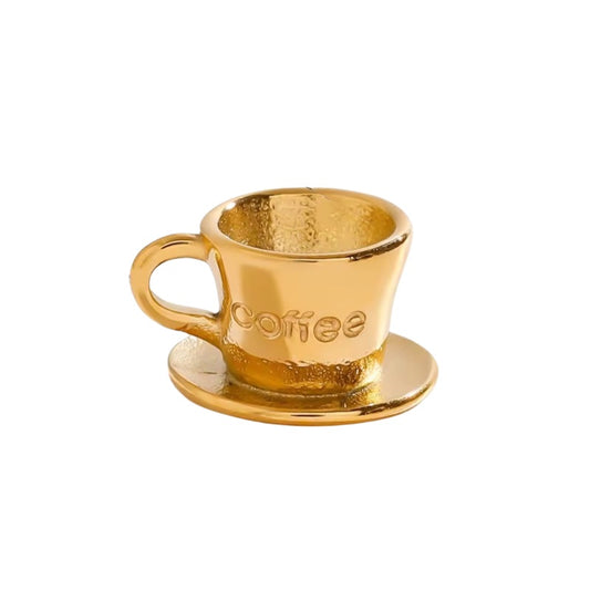 Coffee cup charm