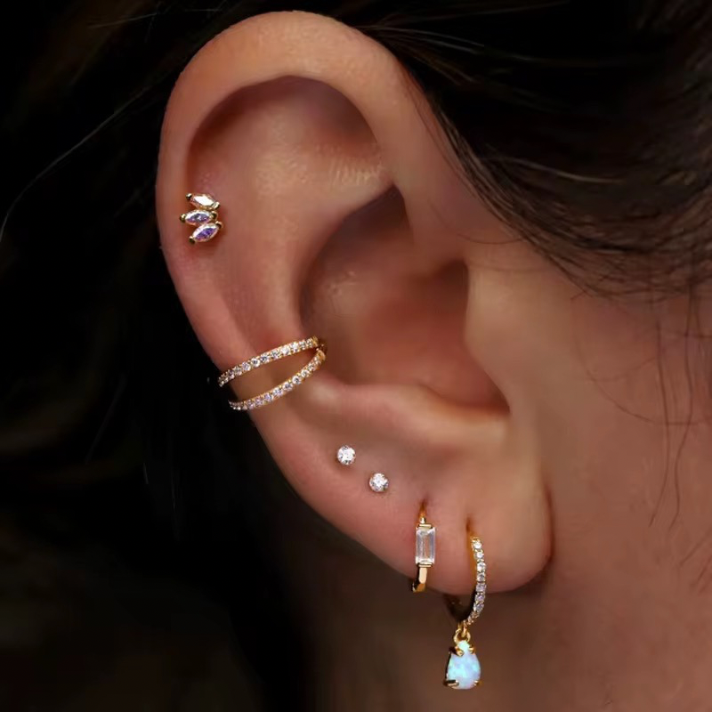 Double bali earrings