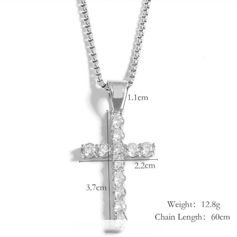 Religious cross necklace(unisex)