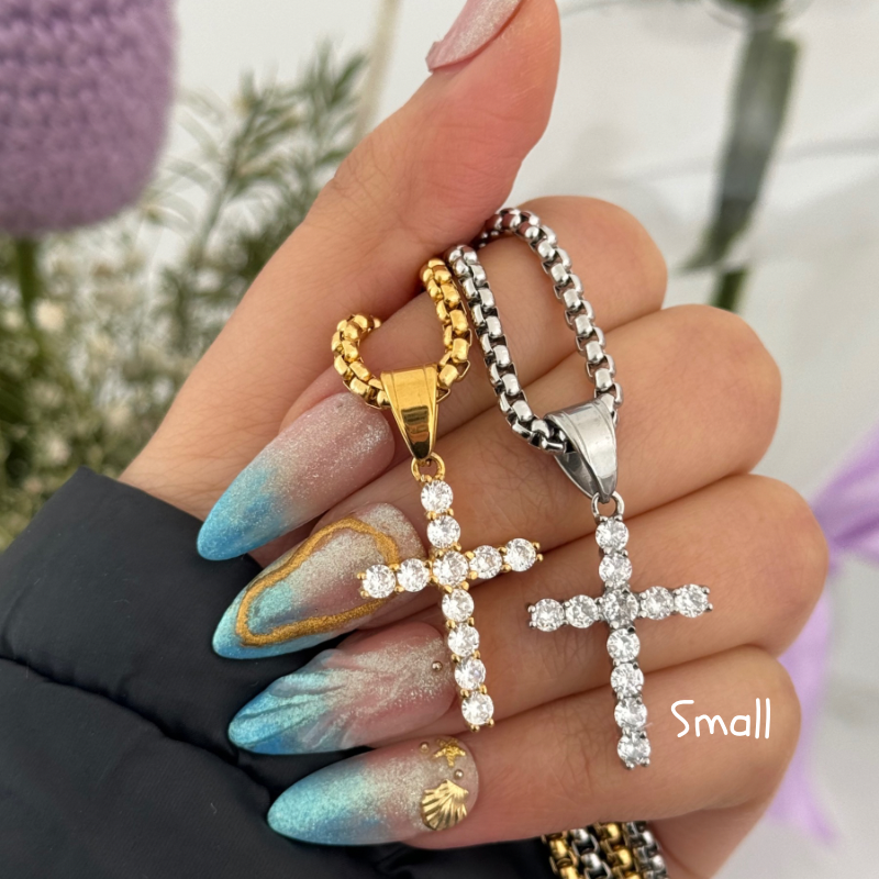 Religious cross necklace(unisex)