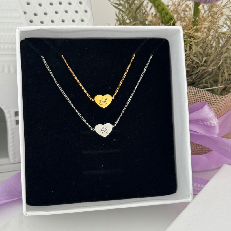 Engravable Heart bracelet