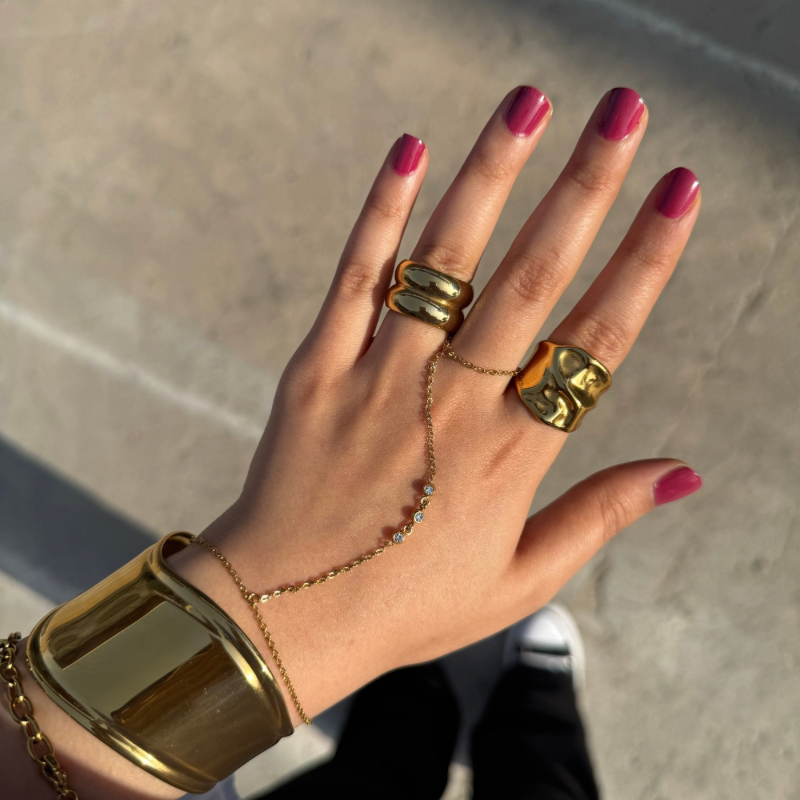 Nature handchain bracelet