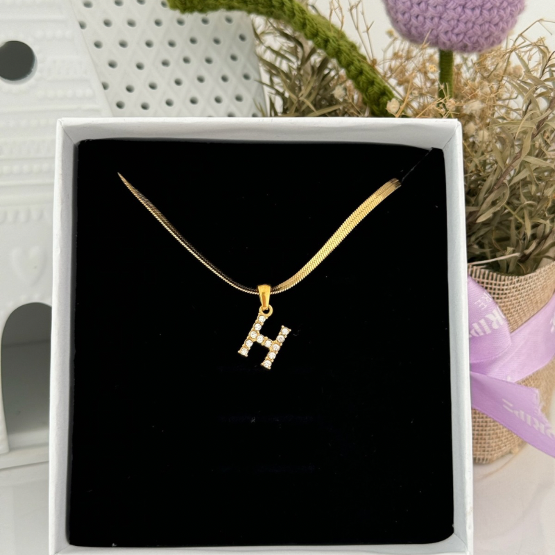 Initial letter necklace 2.0