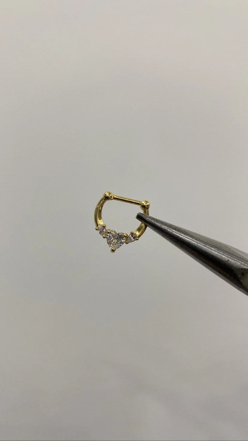 Wool Septum clickers