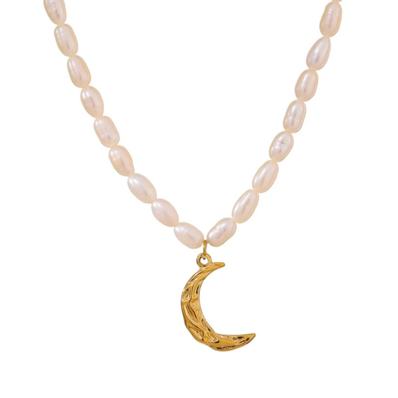 Cotton tulip necklace