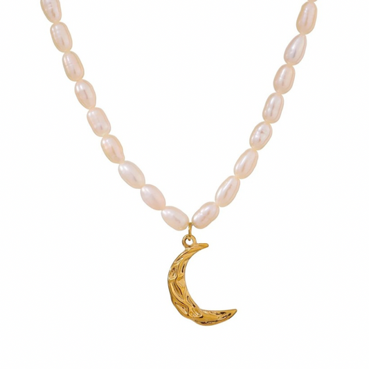 Cotton tulip necklace