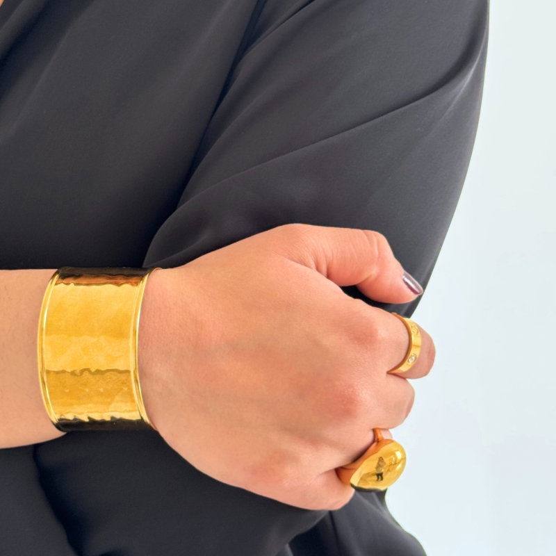 Bold cuff bracelet