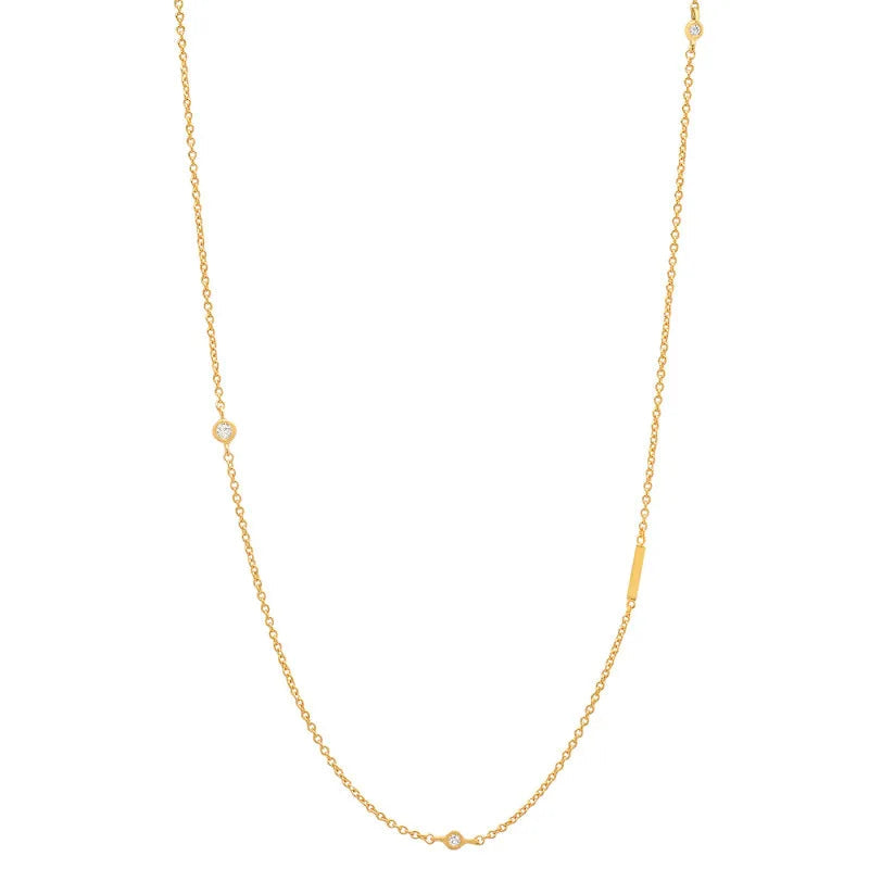 Dainty Initial necklace