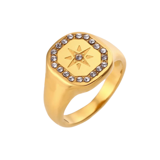 Beige ring
