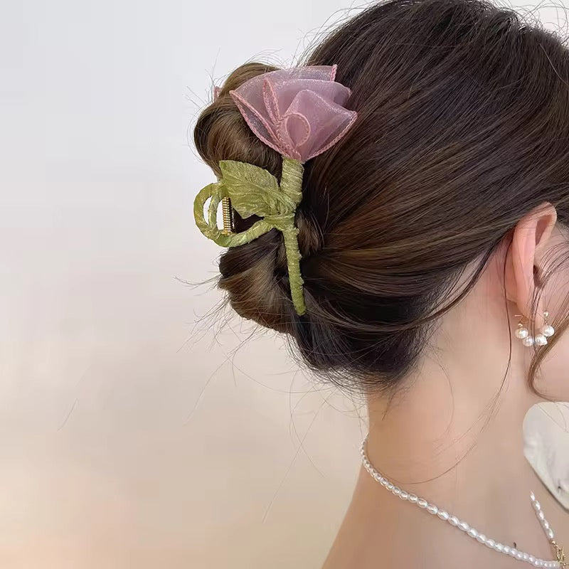 Flower clawclip