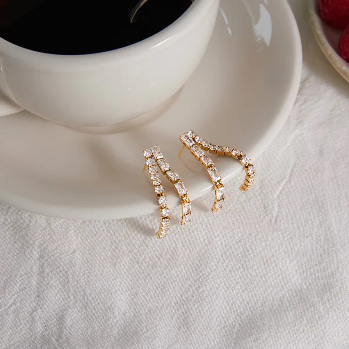 Soil Tennis earrings