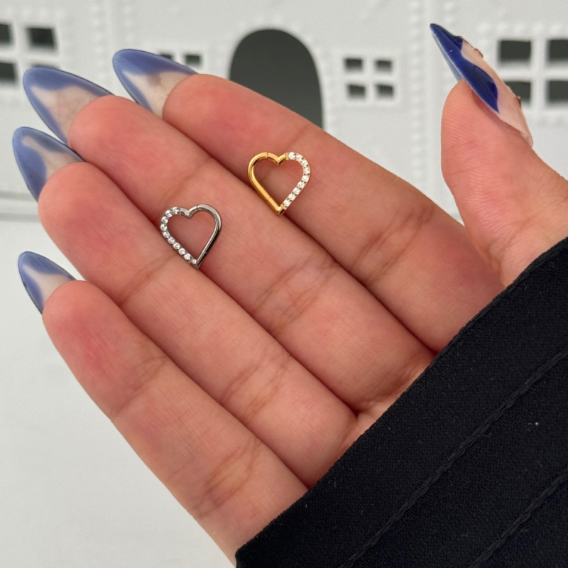 Glimmer Daith earrings