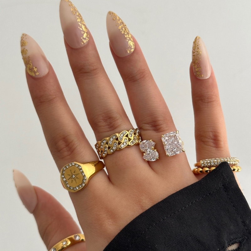 Beige ring
