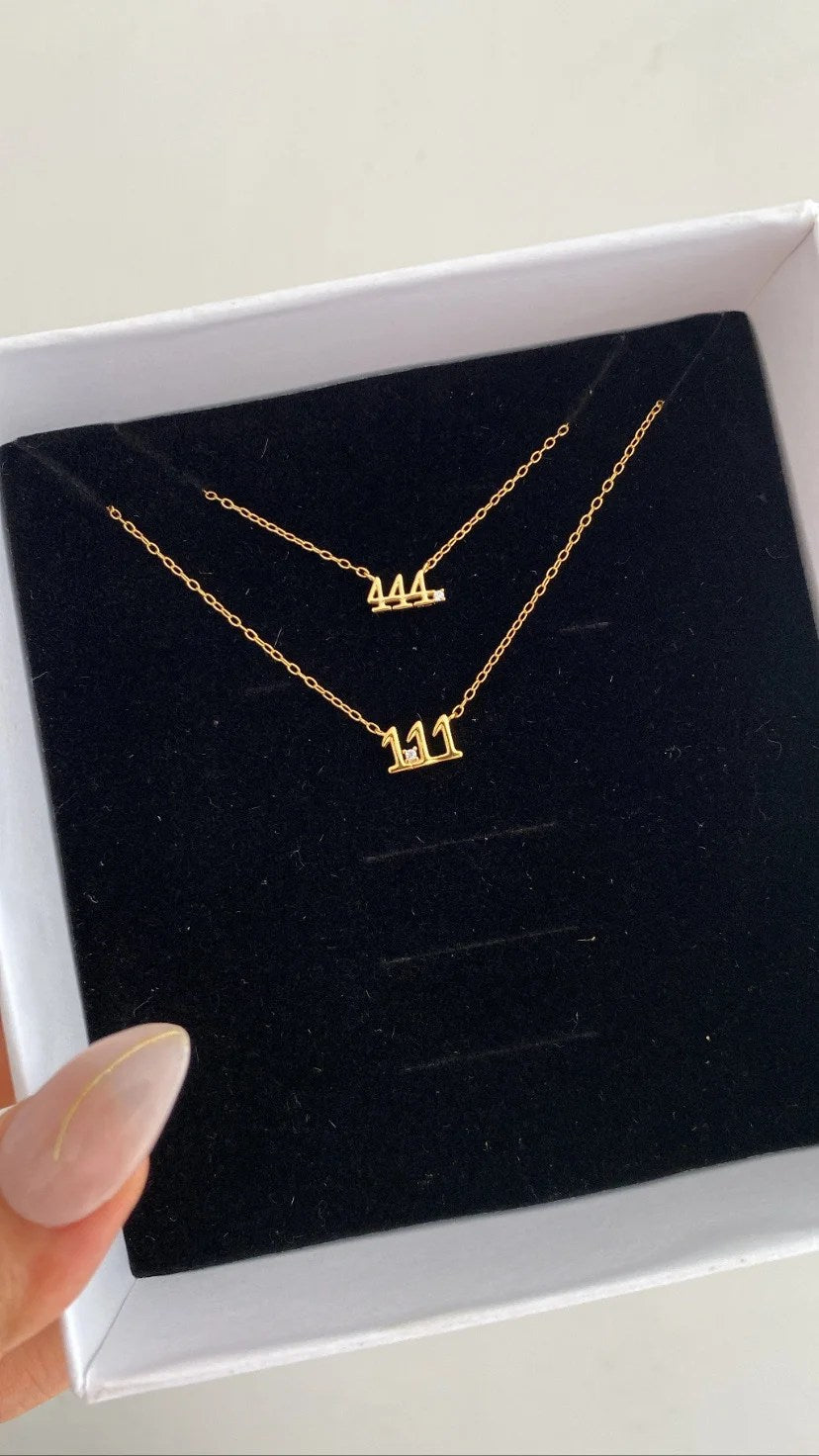 Angel number necklace 2.0