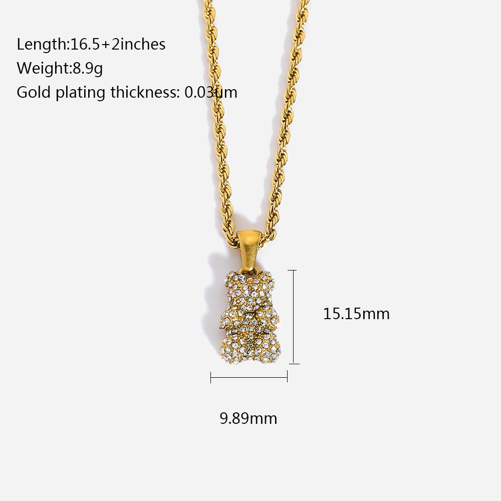 Teddycore necklace