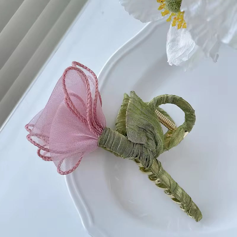 Flower clawclip