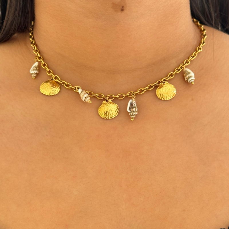 Sunkissed wave Necklace