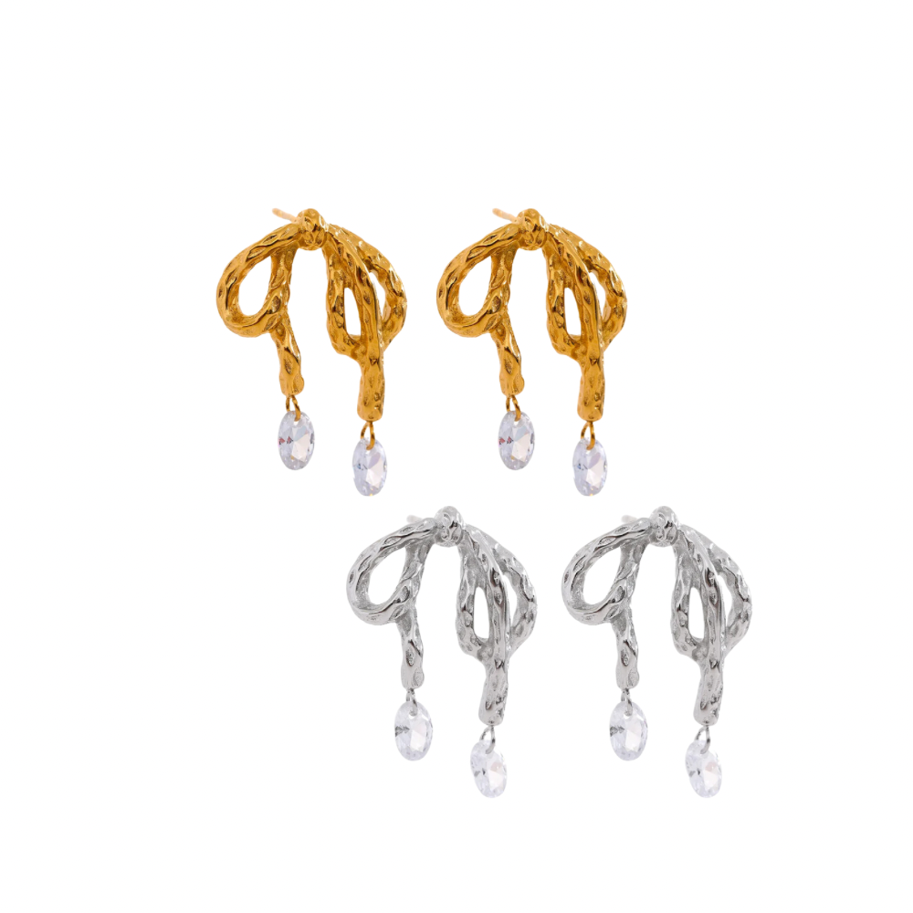 Dangle Bow earrings