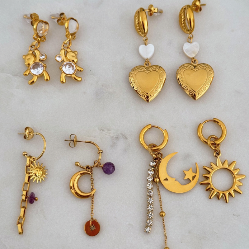 Teddycore earrings