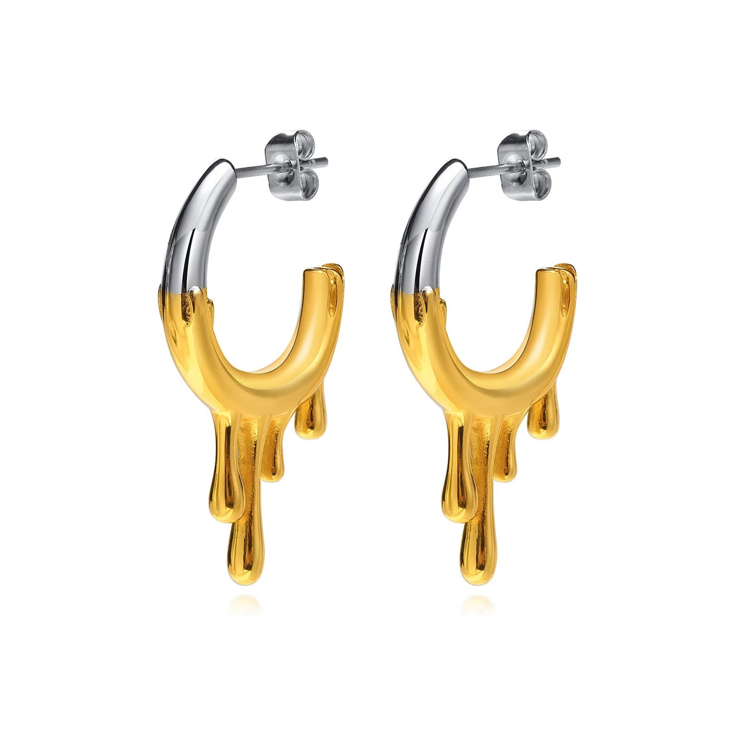 Dreamy drip earrings