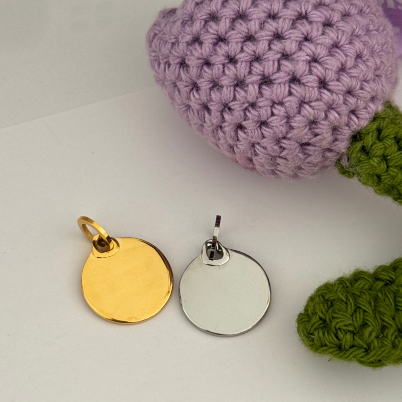 Meaningful engravable charm