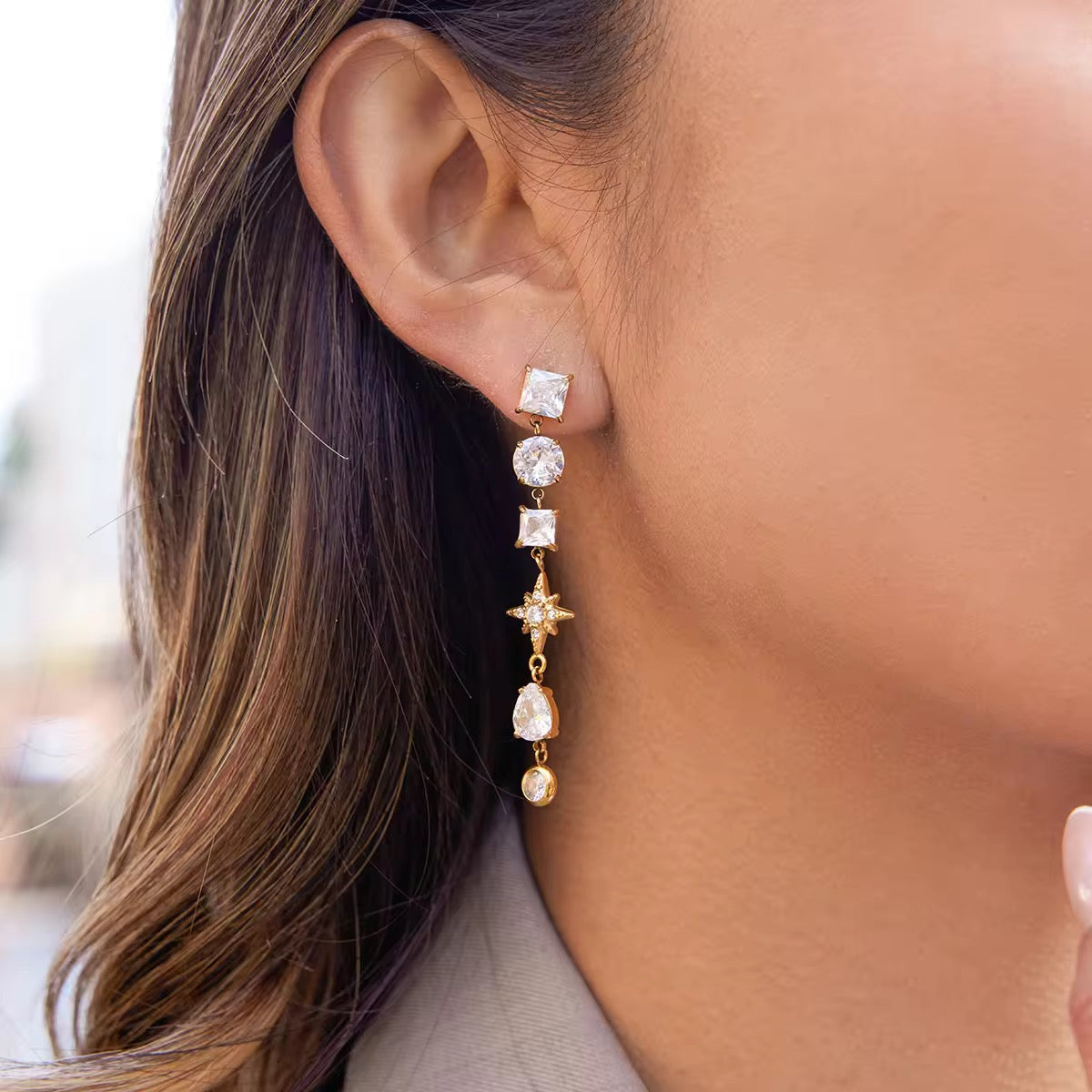 Gulkand earrings