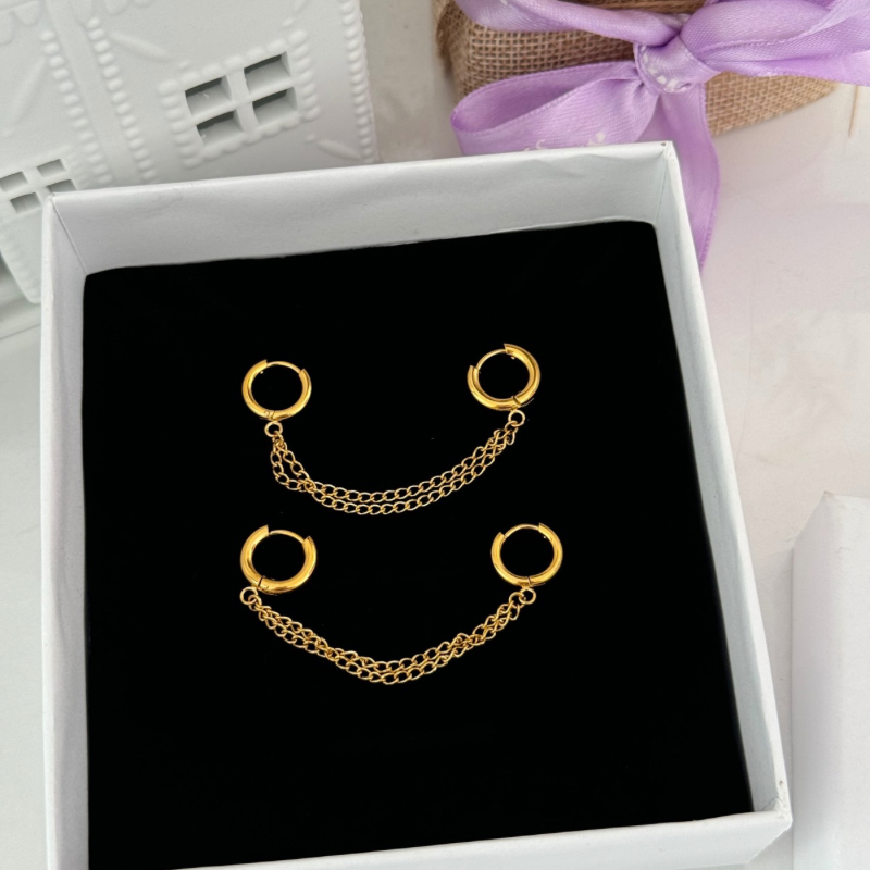 Double dangle Earrings