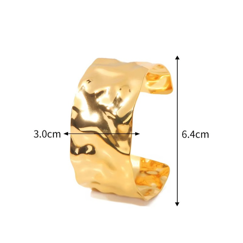 Foil cuff bracelet