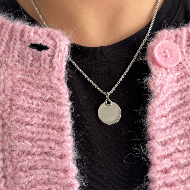 Meaningful engravable charm