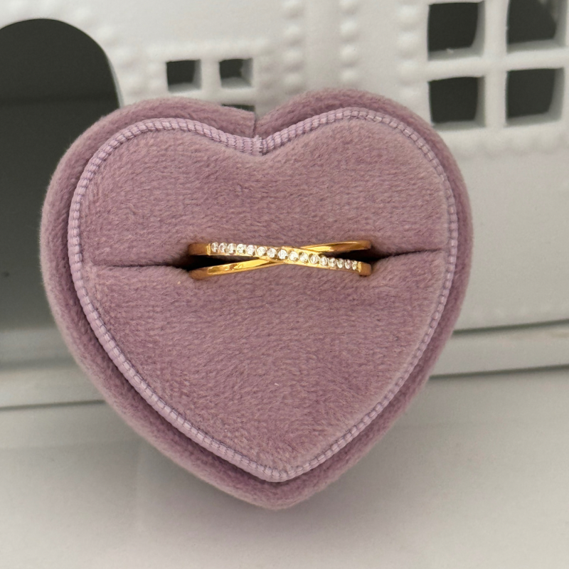Don't cross the line ring