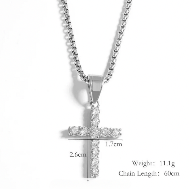 Religious cross necklace(unisex)