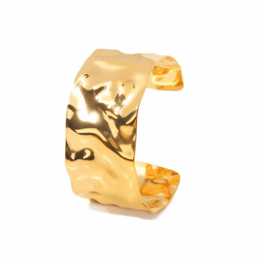 Foil cuff bracelet