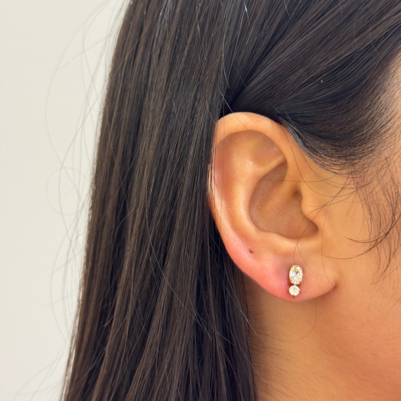 Moonlit earrings