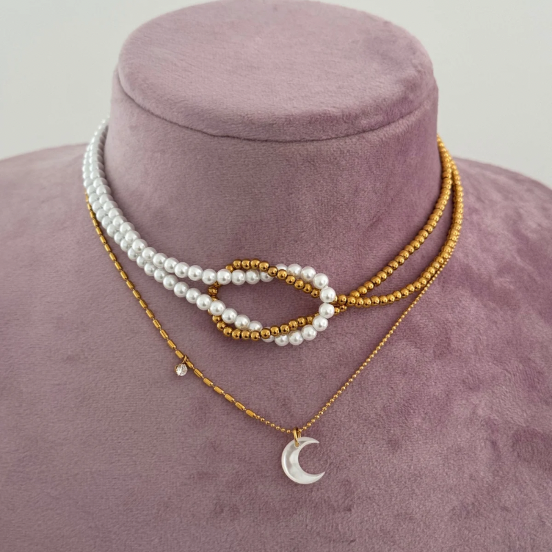 Moonstone necklace