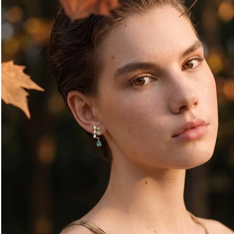 Turquoise earrings