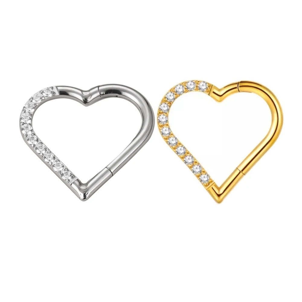 Glimmer Daith earrings