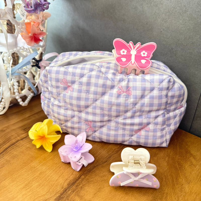 Lavender lush pouch