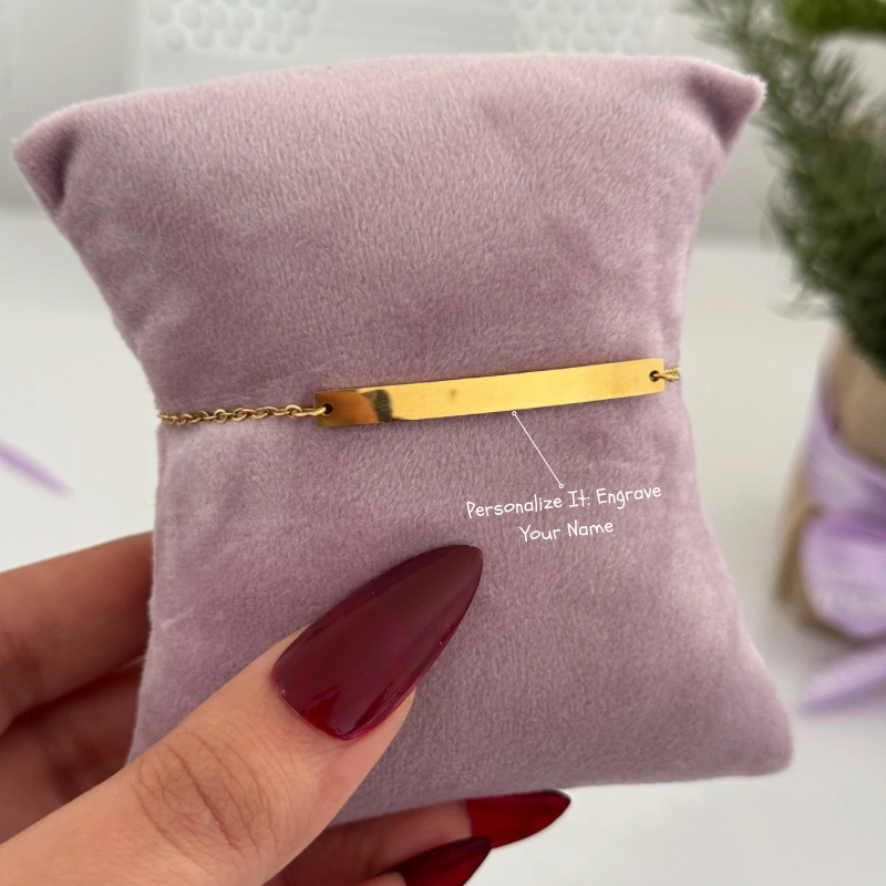 Bar Engravable bracelet