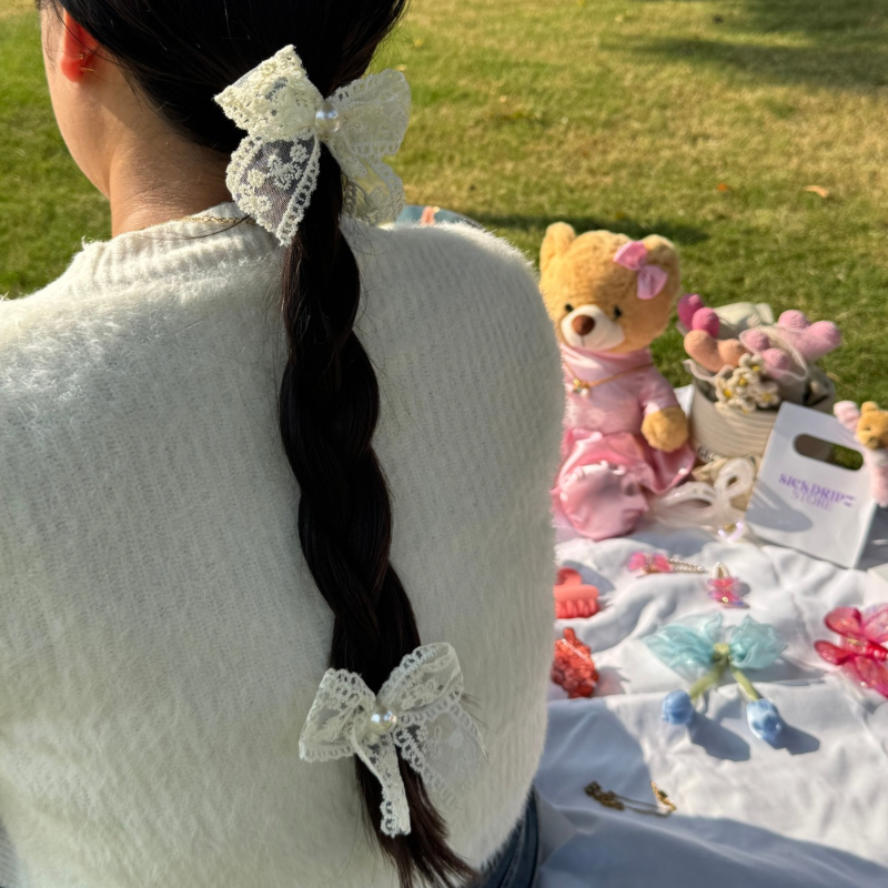 Bohomain hair clip and hair tie