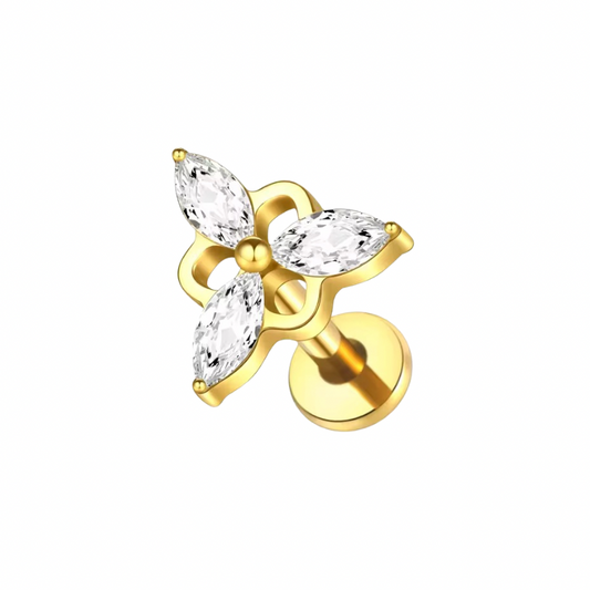 Bare spark helix studs