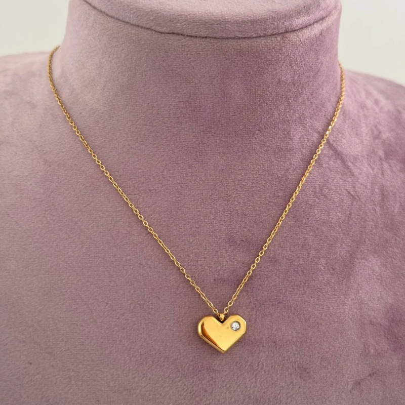 Heart Engravable necklace