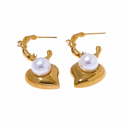Coconut earrings