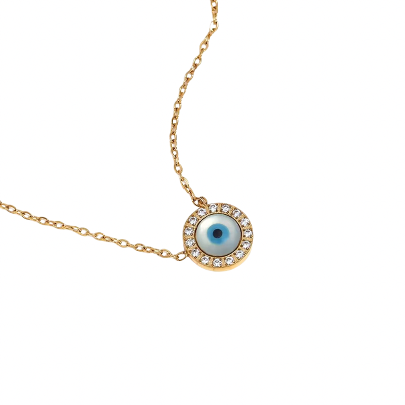 Eye of aura necklace