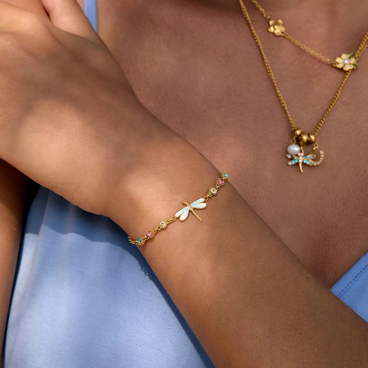 Whimsical fairy bracelet