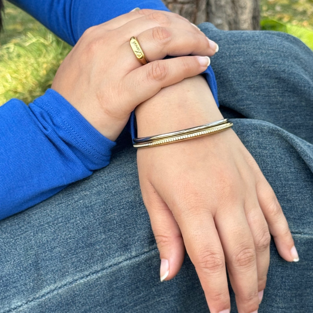 Hybrid drip bracelet