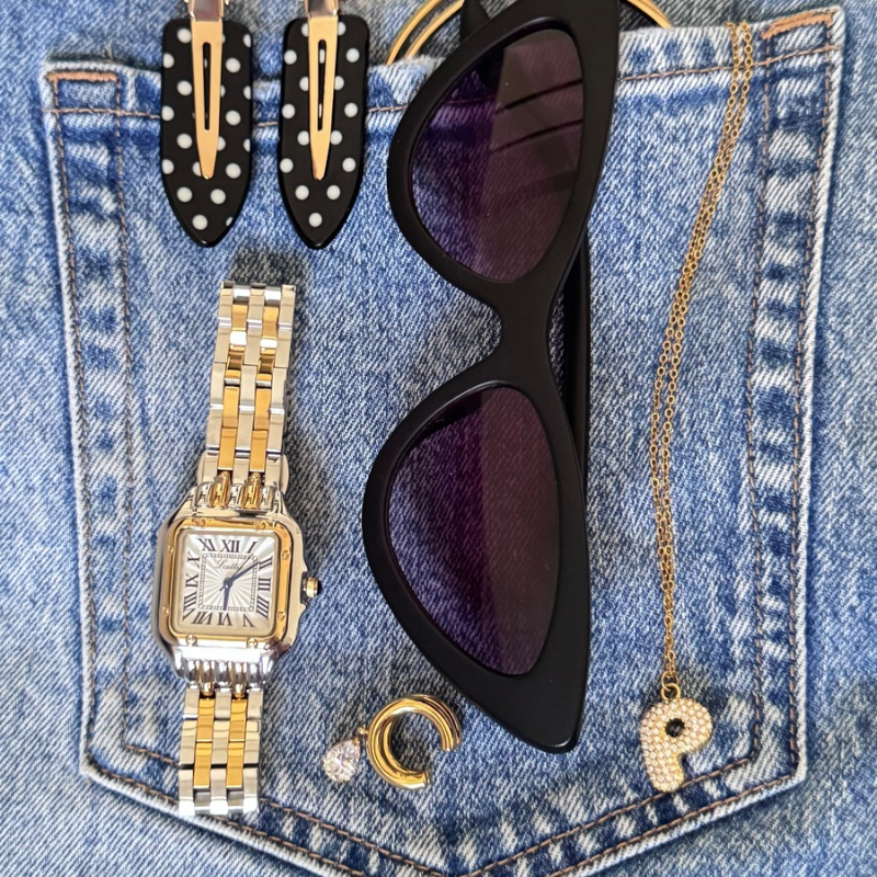 Lady Jennifer mix-metal watch