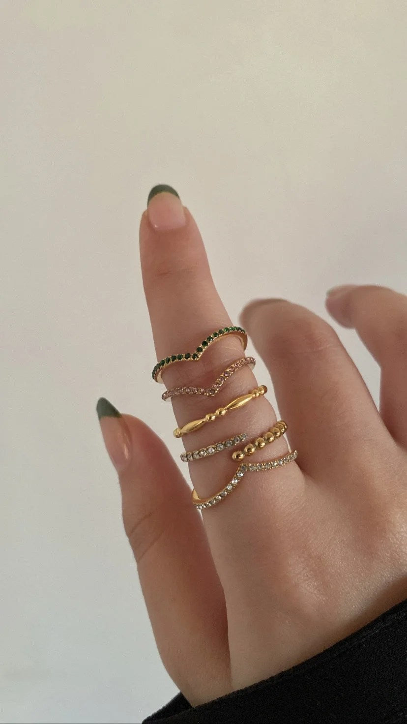 Beaded ring